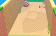 The Desert biome in Steal an Egg